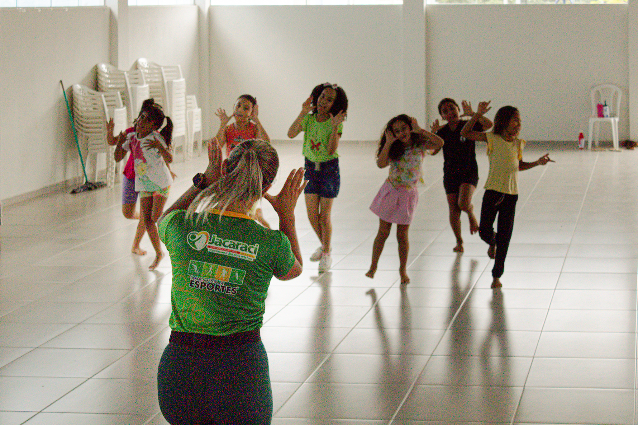 Esporte nas férias atividades recreativas sede de Jacaraci.